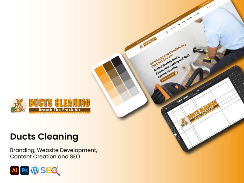 WordPress Website for Duct Cleaning Service of Australia
