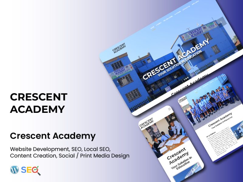 Website Development for Educational Institute of South Africa
