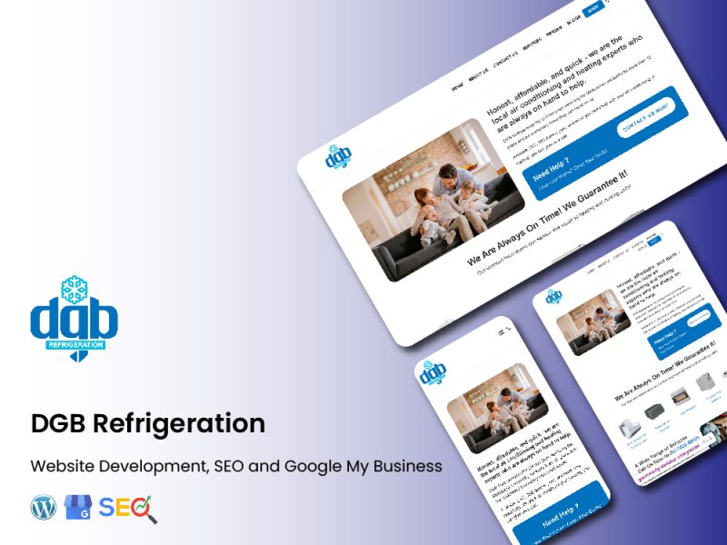 Business & E-Commerce Website Development & Digital Marketing for HVAC of Australia