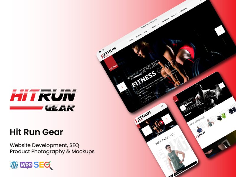E-Commerce Website Development & SEO for Fitness Apparel Brand of Pakistan