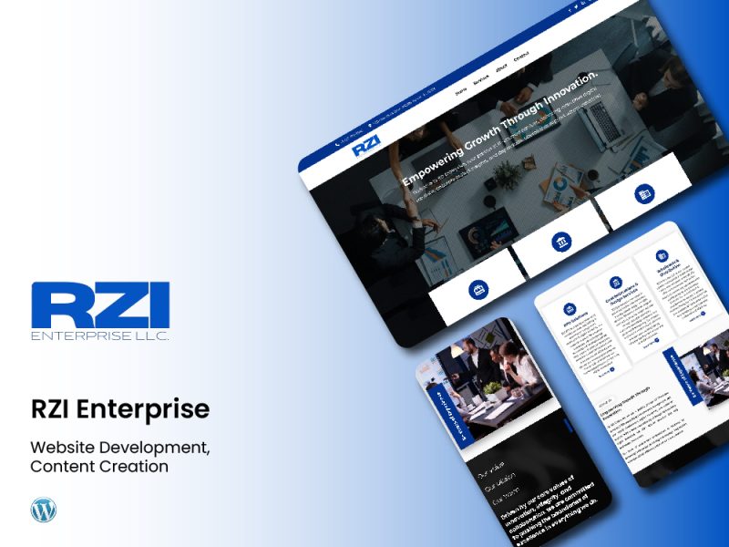 Website Development & Content Creation for IT-Enabled Services Company of USA