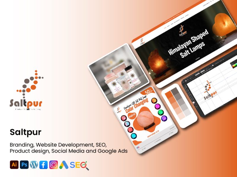 E-Commerce Website Revamp & Digital Marketing for Himalayan Salt Brand