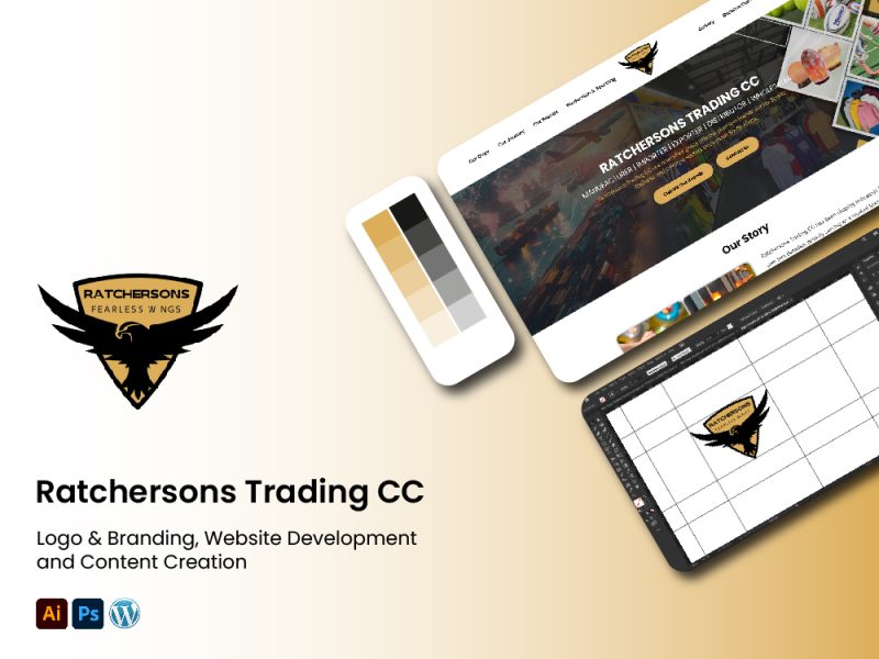 Website Development & Content Creation for Import-Export Firm of South Africa