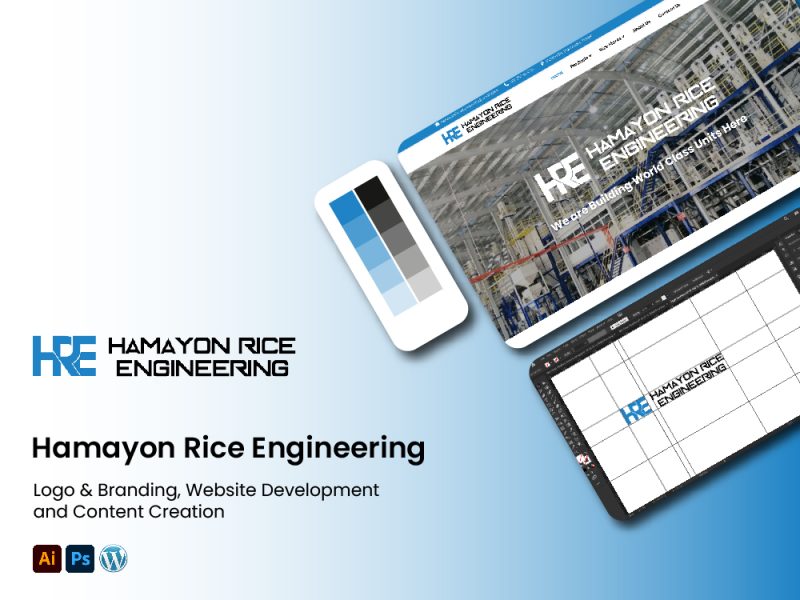 Website Development for Rice Milling Machinery Manufacturer of Pakistan